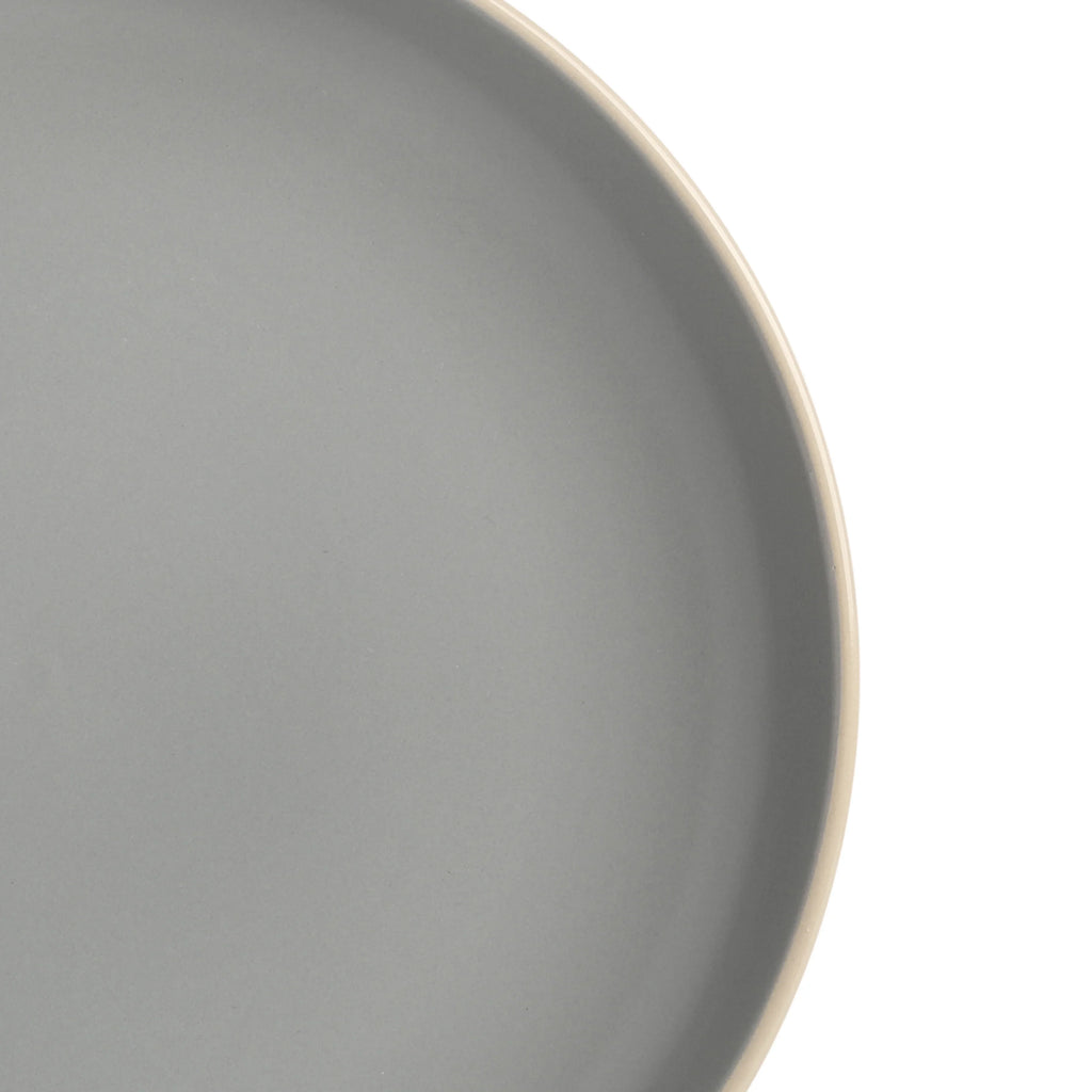 Gibson Home Rockaway 32 Piece Dinnerware Set - Gray