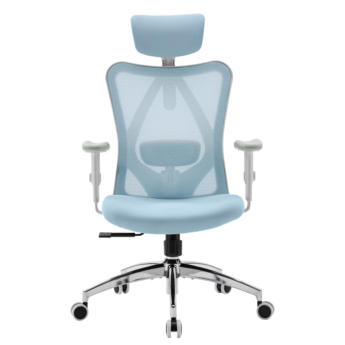 SIHOO M18 Mesh Ergonomic Office Chair with Adjustable Lumbar Support, High Back, Black