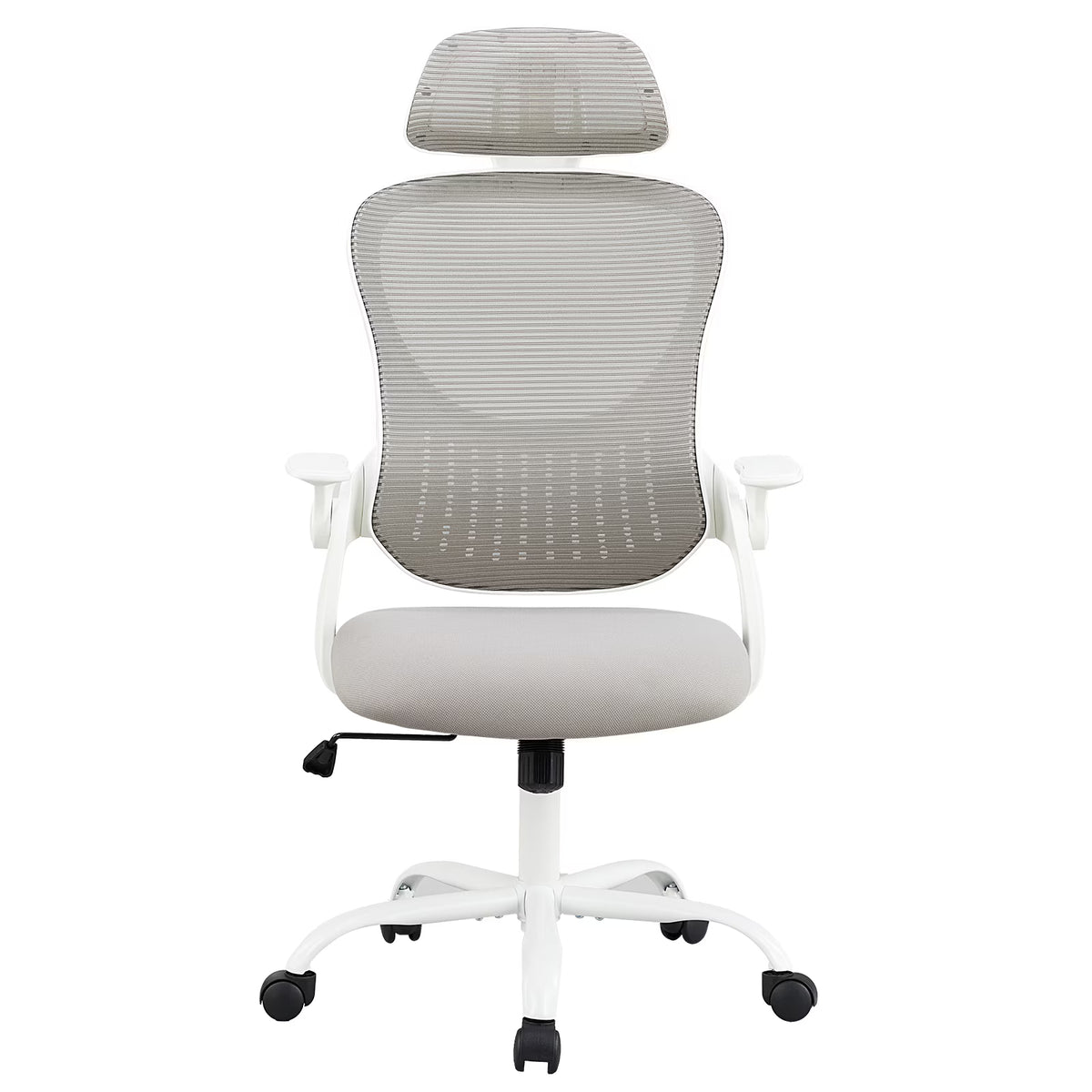 Dovelina Ergonomic Office Chair with Headrest, Adjustable Task Chair with Flip-Up Armrests