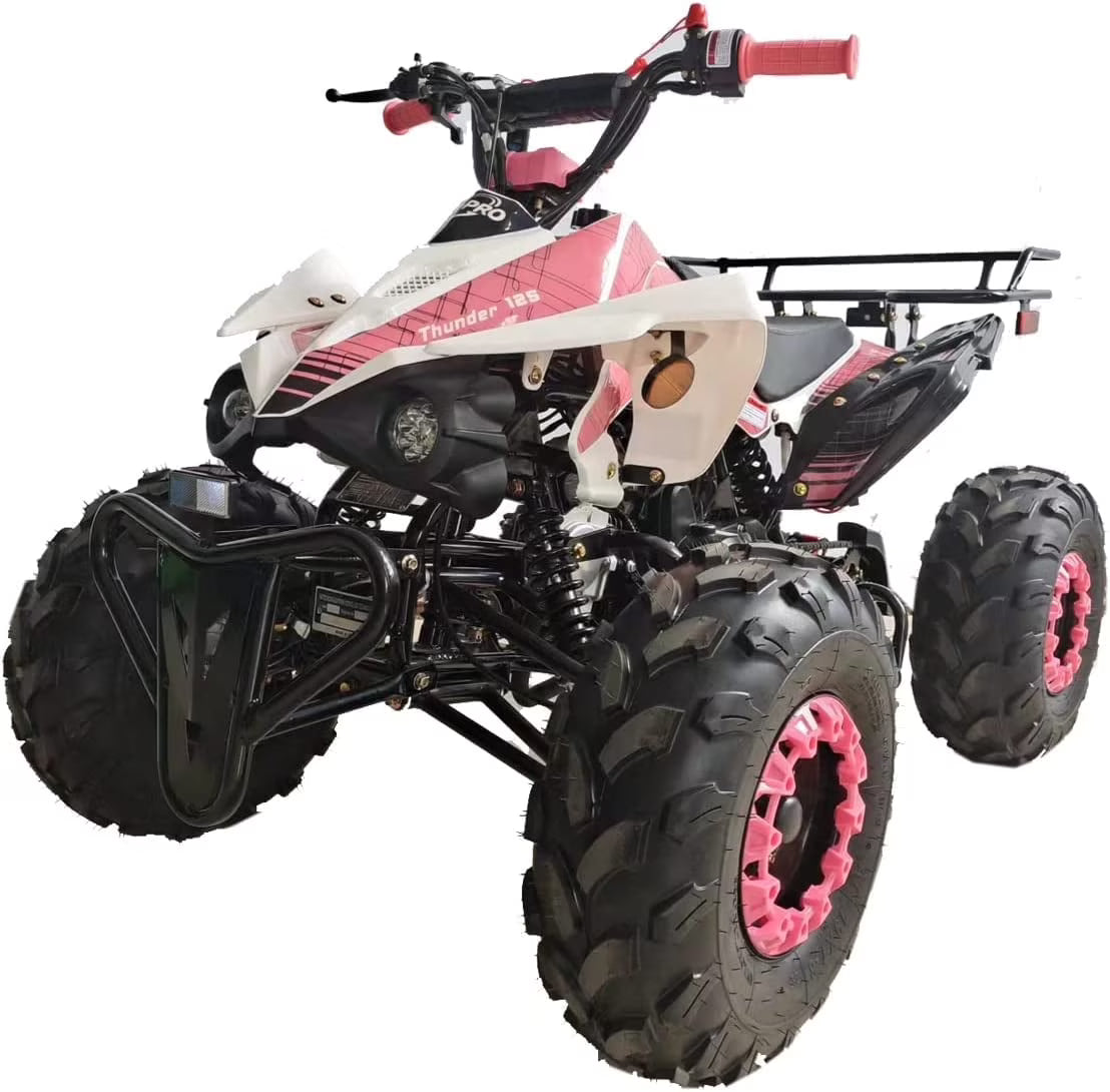 X-Pro Brand 125cc ATV with Automatic LED Headlights