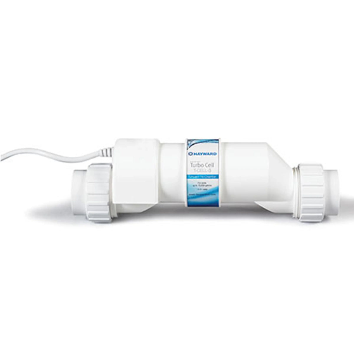 Hayward W3AQR3 AquaRite T-CELL-3 Salt Chlorinator with TurboCell for 15,000 Gallon In Ground Swimming Pools with Digital Display