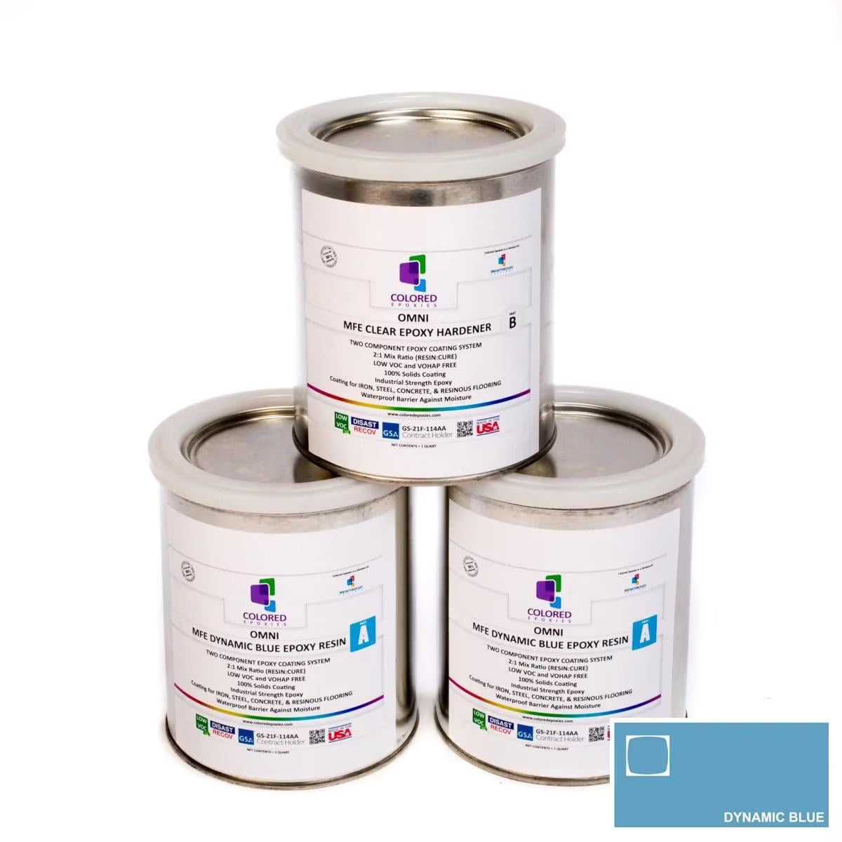 Colored Epoxy Resin Kits