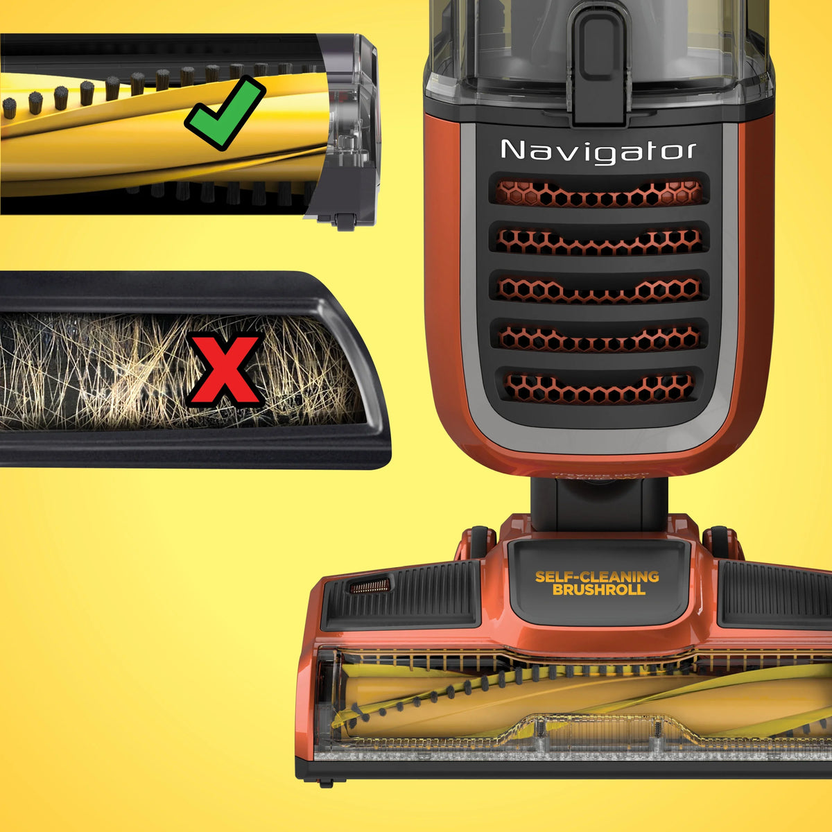 Shark Navigator Self-Cleaning Brushroll Pet Upright Vacuum, ZU60