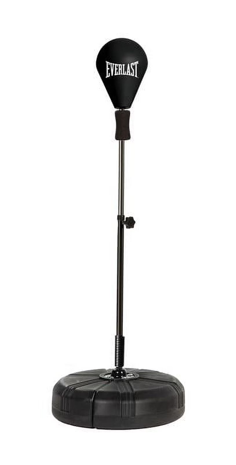 Everlast Adjustable Reflex Speed Bag – Freestanding Punching Bag for Boxing Training