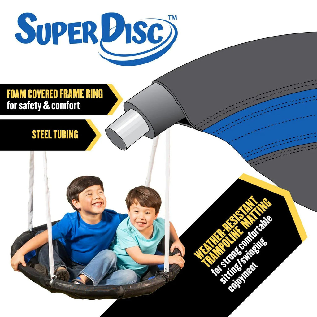 XDP Recreation Surf N Swing Set with Wave Slide. Super Disc Swing. Swing Seat. Stand R Swing. & Surf N Board Swing