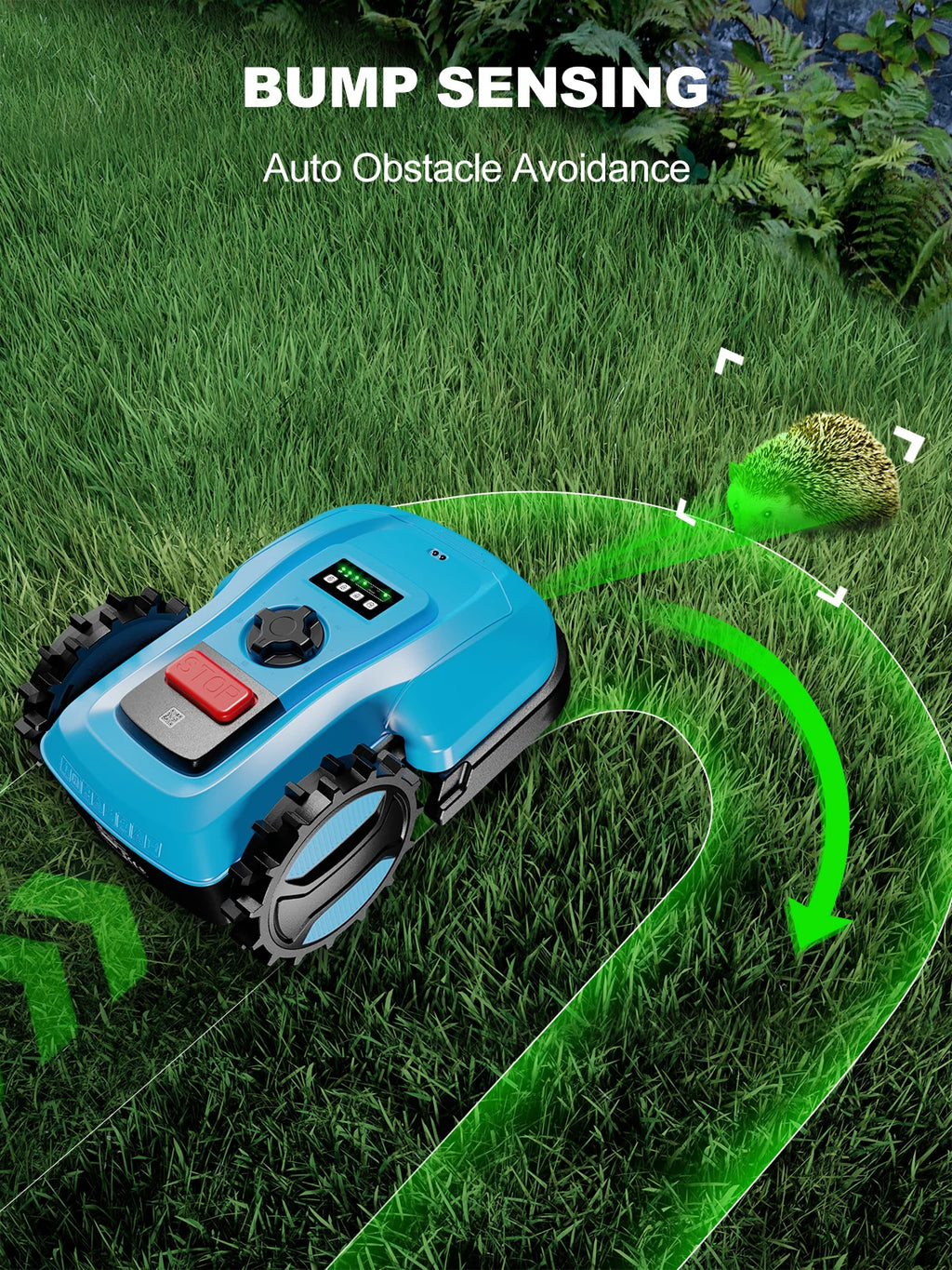 ACFARM 20V 4.0Ah Robotic Lawn Mower 1/4 Acre (Battery & Charger Included)