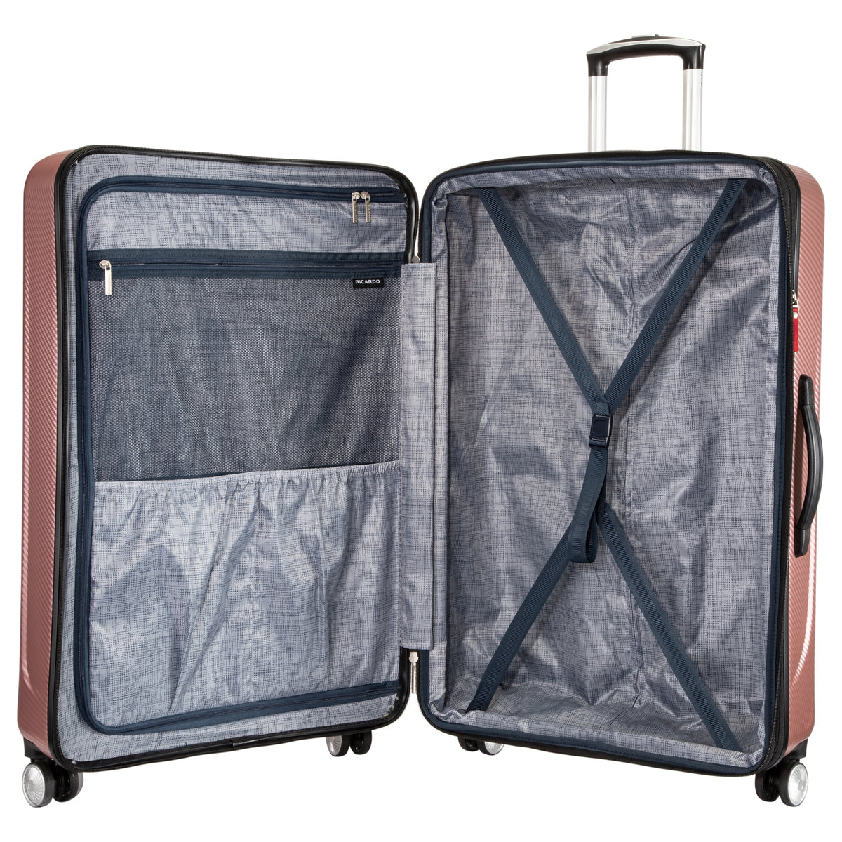 Ricardo Beverly Hills Anchor Bay Hardside 29" Expandable Checked Spinner Luggage, Charcoal