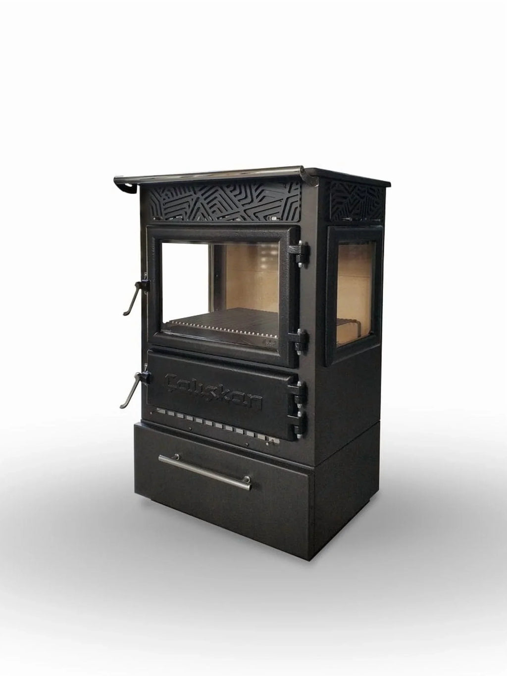 Northshire Stove 305-3D 100m2 Wood Burning Heat Efficient Mini Stove