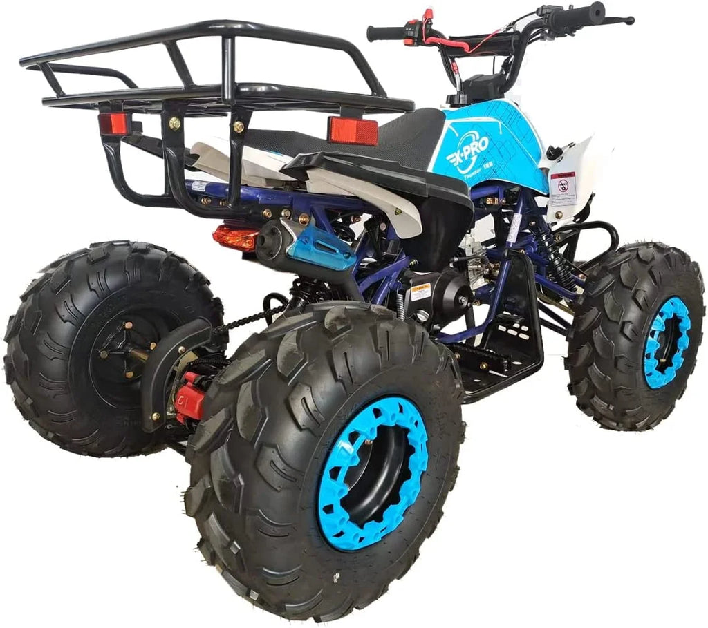 X-Pro Brand 125cc ATV with Automatic LED Headlights
