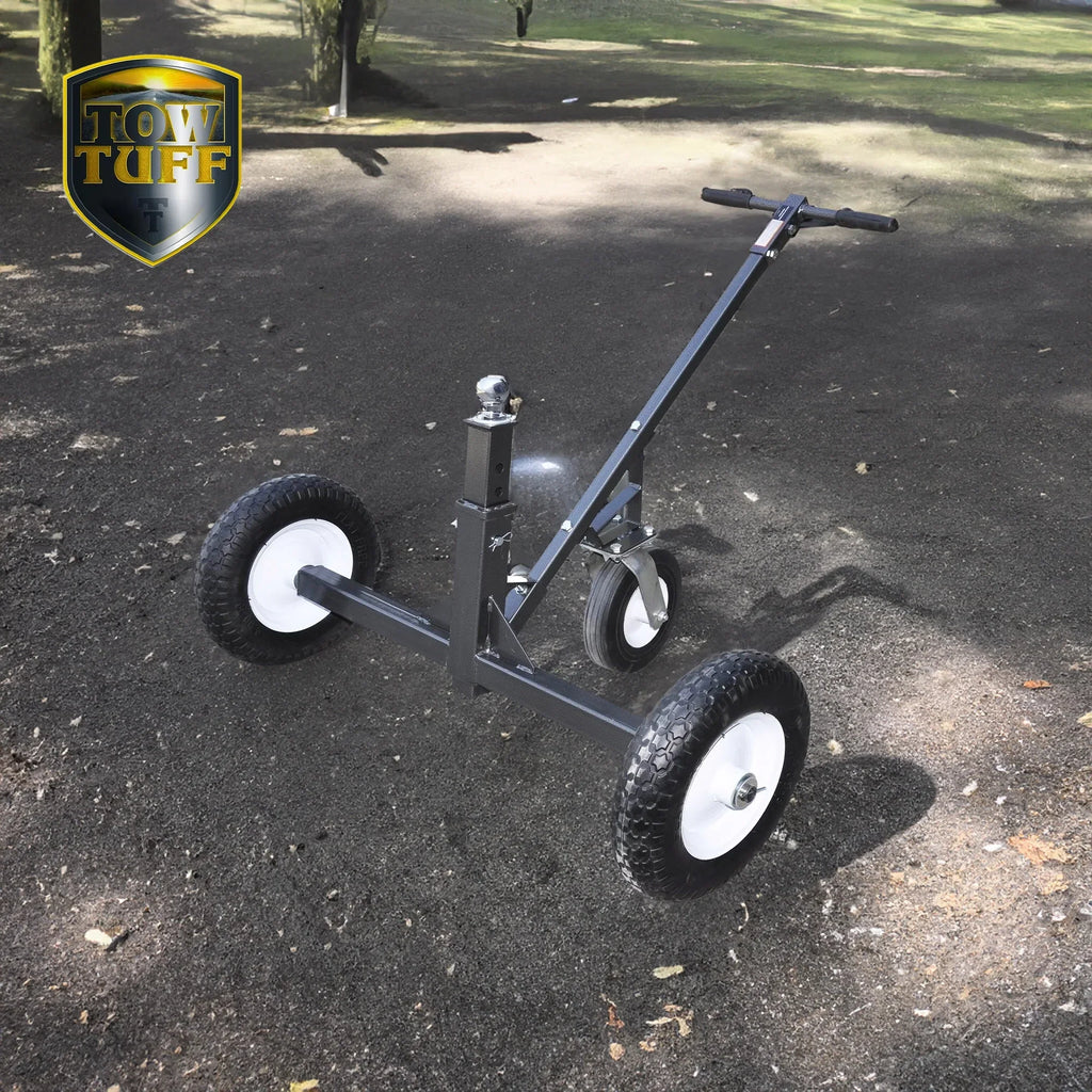 Tow Tuff Adjustable Heavy Duty 800 Pound Capacity Portable Trailer Dolly