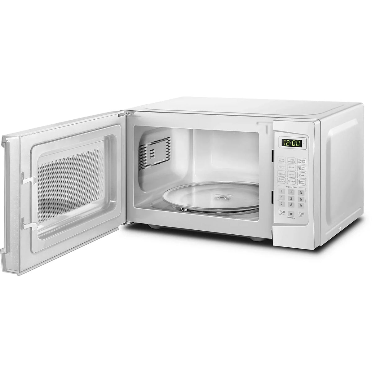 Danby 700W 0.7 Cubic Feet Convenient User-Friendly Countertop Microwave, Black