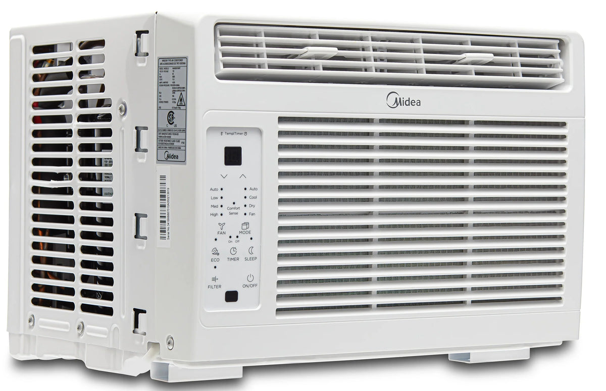 Midea 5,000 BTU Window Air Conditioner, 150 Sq. Ft., White, New