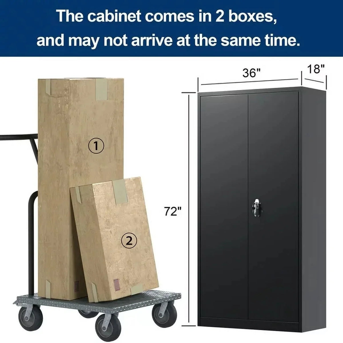 GAEANET 2 Door Metal Storage Cabinet with 5 Adjustable Shelves &Pegboard, 71" H"32" W"16" D Locking Steel Garage Cabinet, for Garage,Office,Home,Gym,School, File Cabinet,Assembly Required, Black