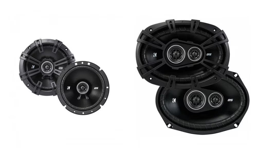 Kicker (2) 43DSC6704 6.75" Car Speakers + (2) 43DSC69304 6x9 Speakers