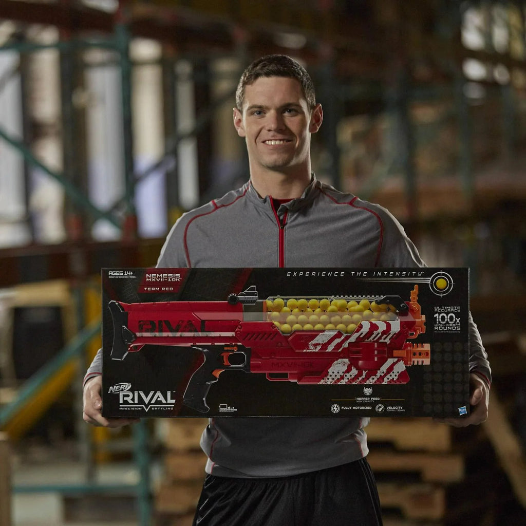 Nerf Rival Nemesis MXVII-10K. Red