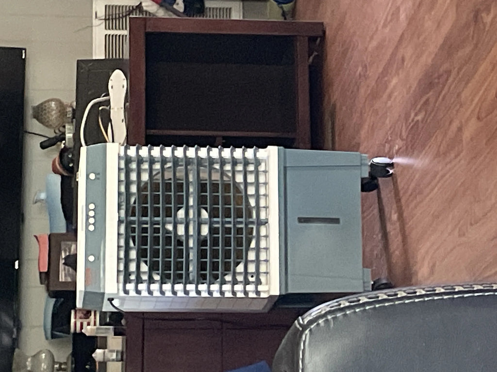VEVOR Evaporative Air Cooler, 2100 CFM, 135" Oscillating Swamp Cooler with Adjustable 3 Speeds and 12 H Timer, 7 Gal Portable Air Cooler for 750 Sq.ft, Indoor/Outdoor Use