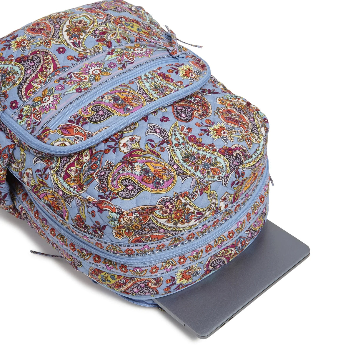 Vera Bradley Women's Cotton Campus Backpack Provence Paisley