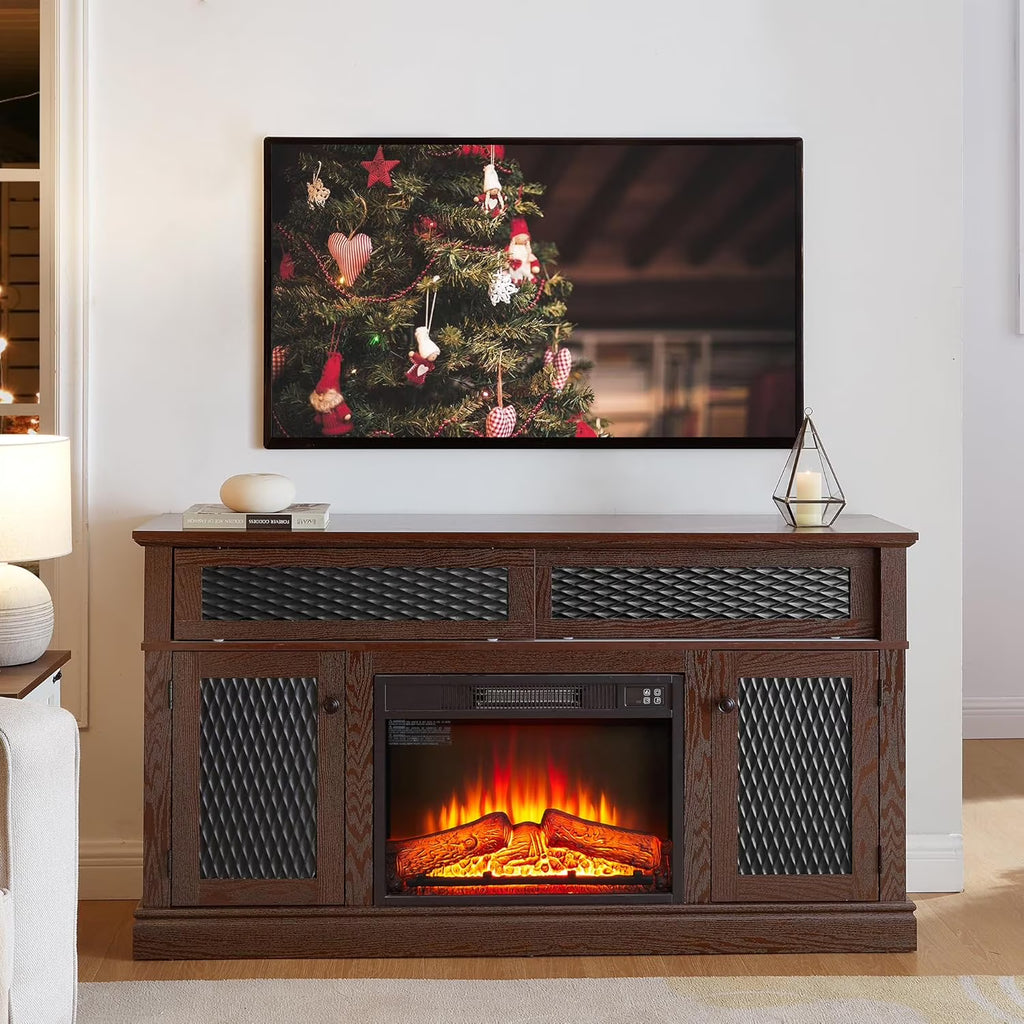 70 Inch TV Stand for TVs up to 80 Inch, Entertainment Center with Storage for Living Room, TV Console for Bedroom, Media Console for 40/50/55/60/65/70/75/80 Inch TV, White