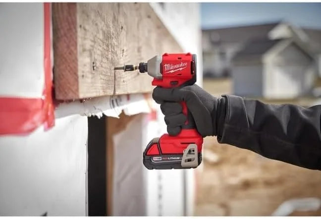 Milwaukee Tool M18&trade; Compact Brushless 1/4" Hex Impact Driver