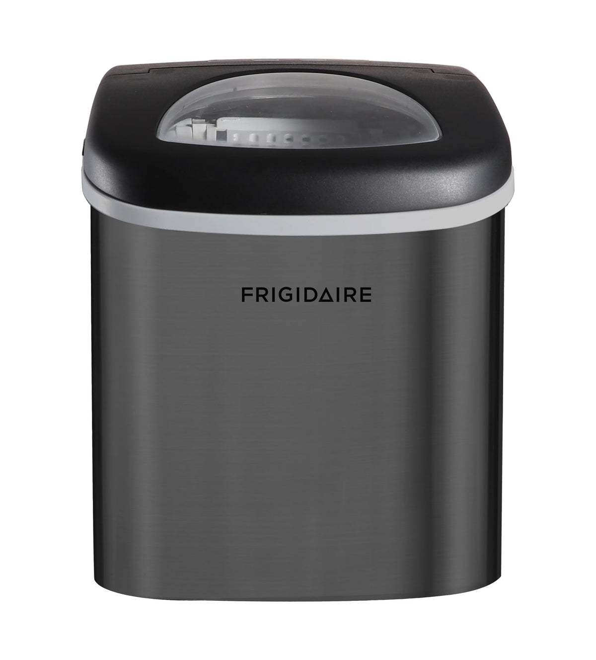 Frigidaire, 26 lbs. Ice Maker, Bullet-Shaped Ice, Stainless Steel, EFIC130