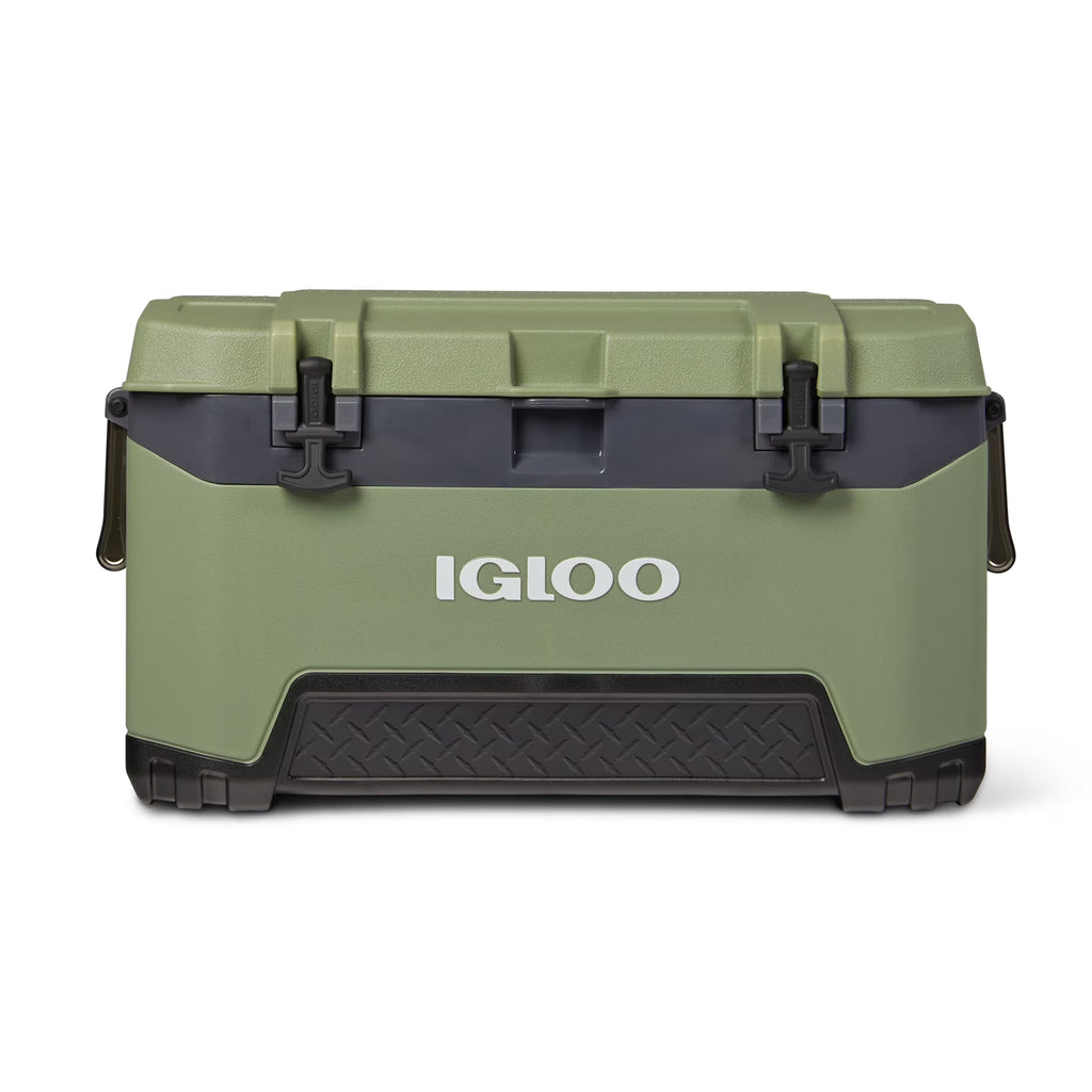 Igloo 72 QT BMX Ice Chest Cooler with Cool Riser Technology, Oil Green