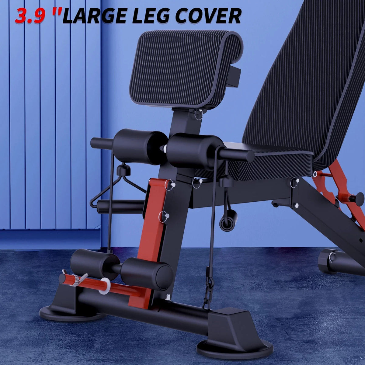 K Kingkang Adjustable Weight Bench Utility Workout Bench for Home Gym,Foldable Incline Decline Benches for Full Body Workout 780LB
