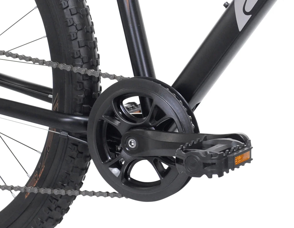 Ozark Trail 27.5" Vibe Mountain Bicycle, Small Frame, Fits Riders 5'0" - 5'6", Black, Adult, Unisex