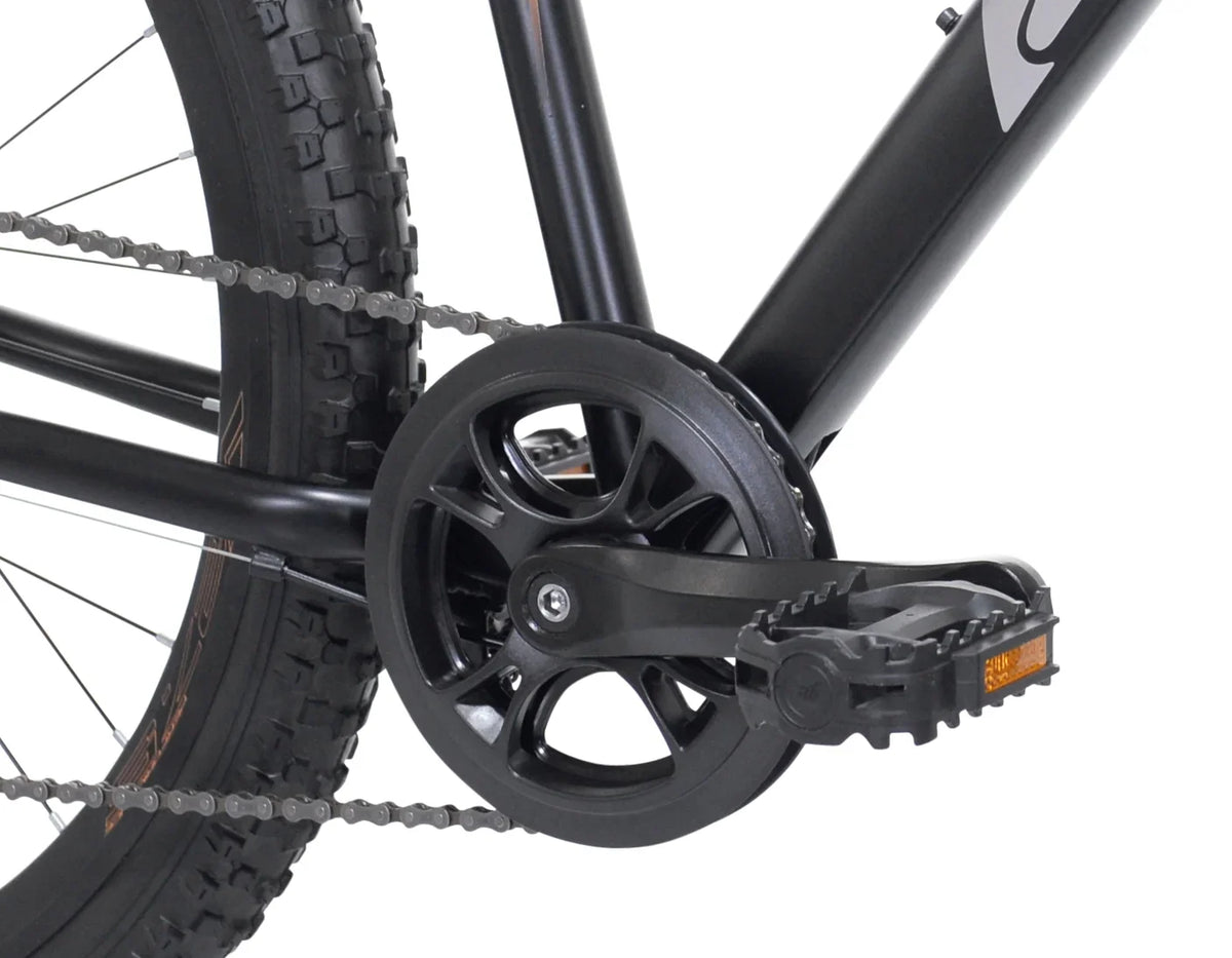 Ozark Trail 27.5" Vibe Mountain Bicycle, Small Frame, Fits Riders 5'0" - 5'6", Black, Adult, Unisex