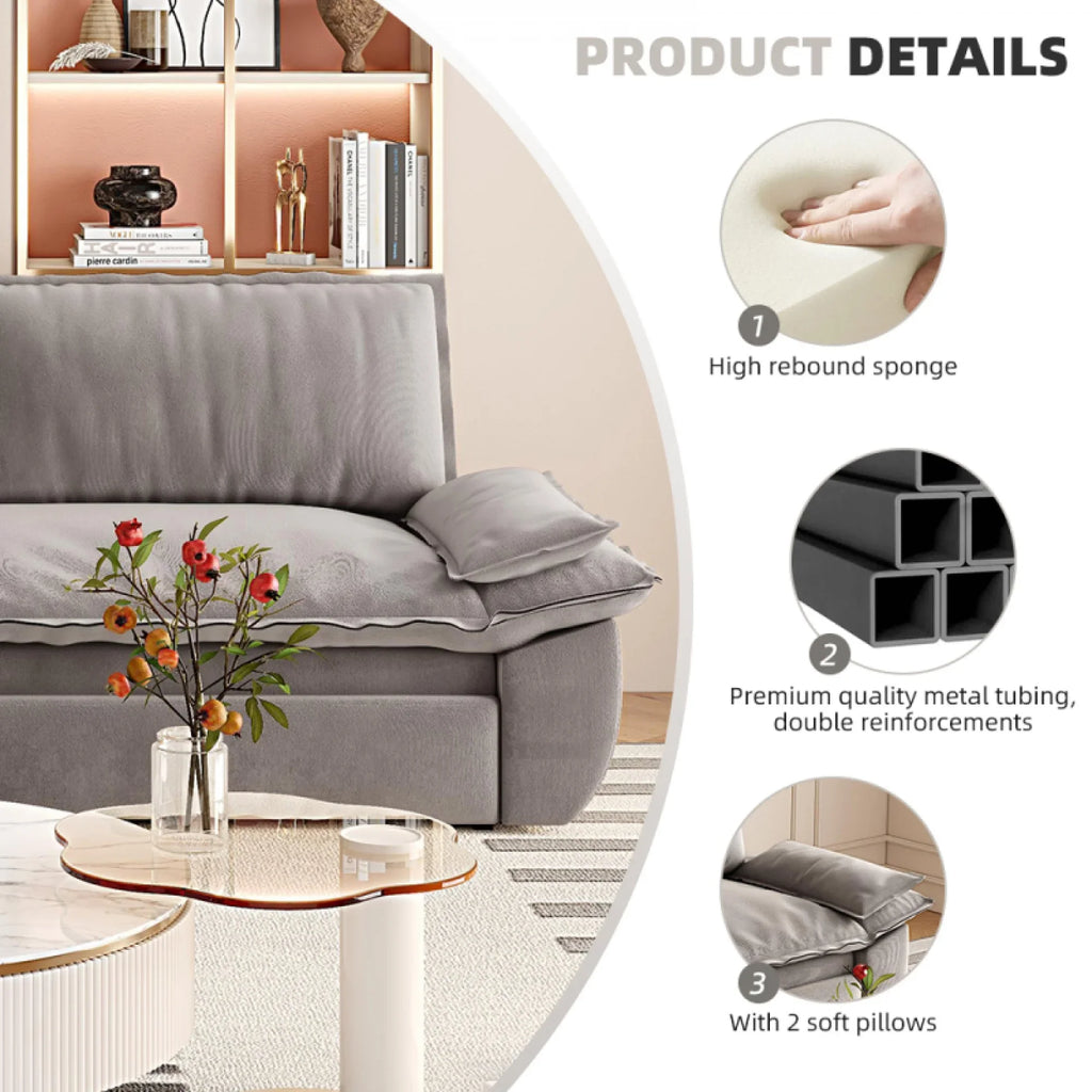 66" Queen Pull Out Sofa Bed, 3-in-1 Convertible Sleeper Sofa with Side Storage,Multi-Functional Velvet Loveseat Bed for Living Room,Bedroom