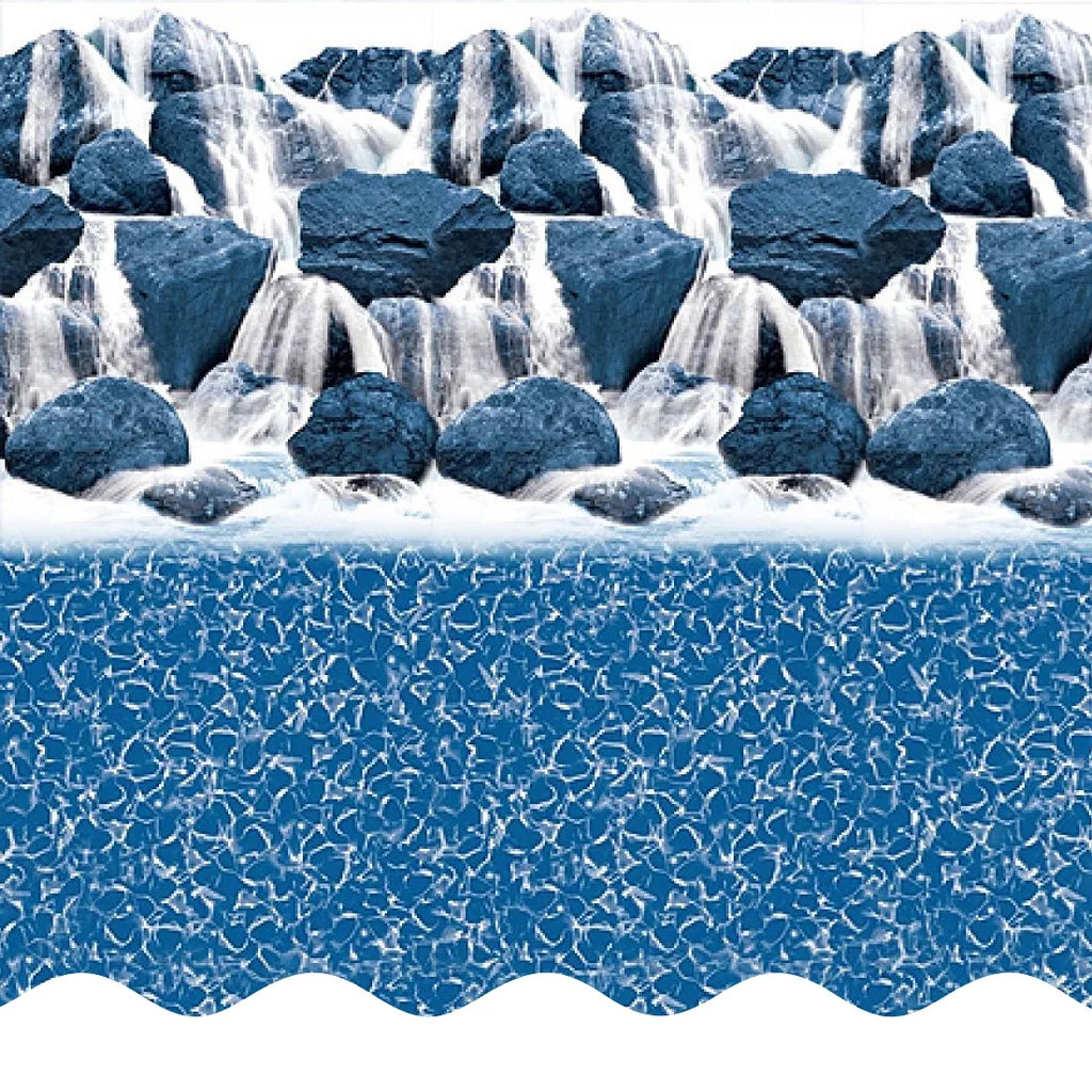 Lake Effect Pools Lifestyle 15' Round 54" Resin Protected Steel Wall Above Ground Swimming Pool