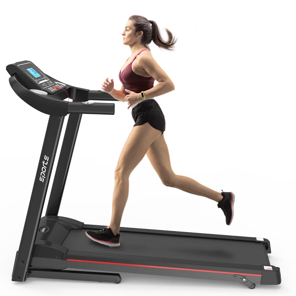 Holaki Home Foldable Treadmill with Incline, Folding Treadmill for Home Workout, Electric Walking Running Treadmill Machine 5" LCD Screen 250 LB Capacity Bluetooth Music