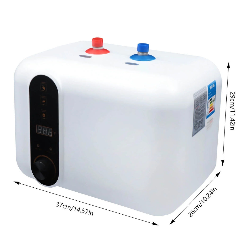 Instant Electric Hot Water Heater Shower Compact Mini-Tank Storage RV 10L 110V 10L Electric Hot Water Heater 110V Compact Mini-Tank Storage,Rv Small Output Electric Tankless Instant Hot Water Heater