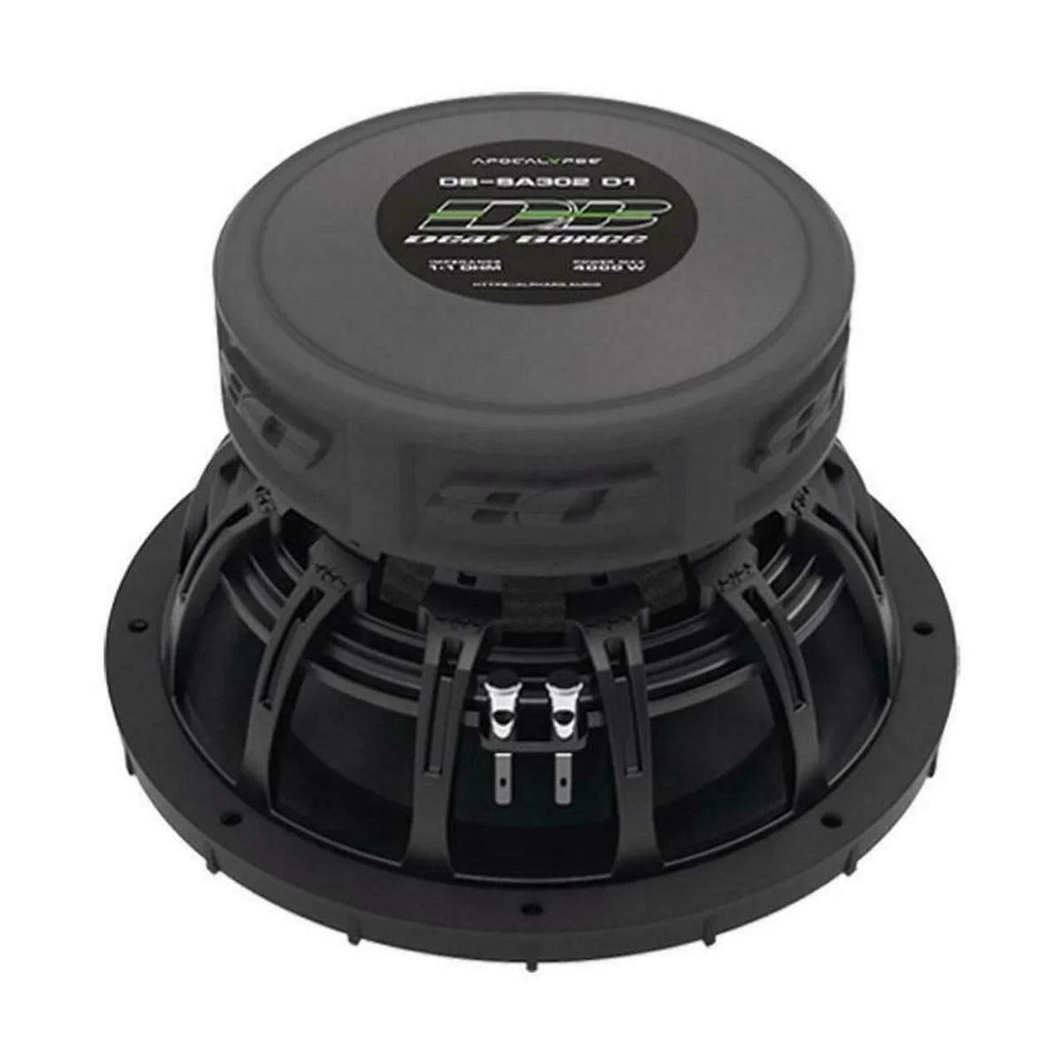 Deaf Bonce Apocalypse 15" 4000 Watt 1 Ohm Car Subwoofers (2 Pack)