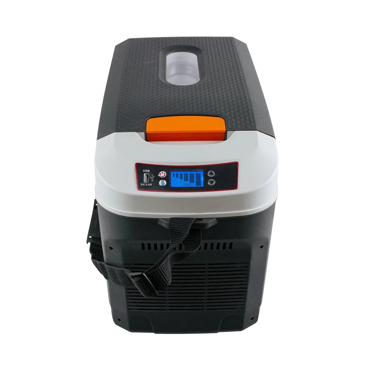 United Pacific 99121 Portable 10Qt/9.5L Thermoelectric Top Loader Cooler, Electric Plug-in Cooler & Warmer for Food & Drinks, 12V DC, 110VAC - 1 Unit