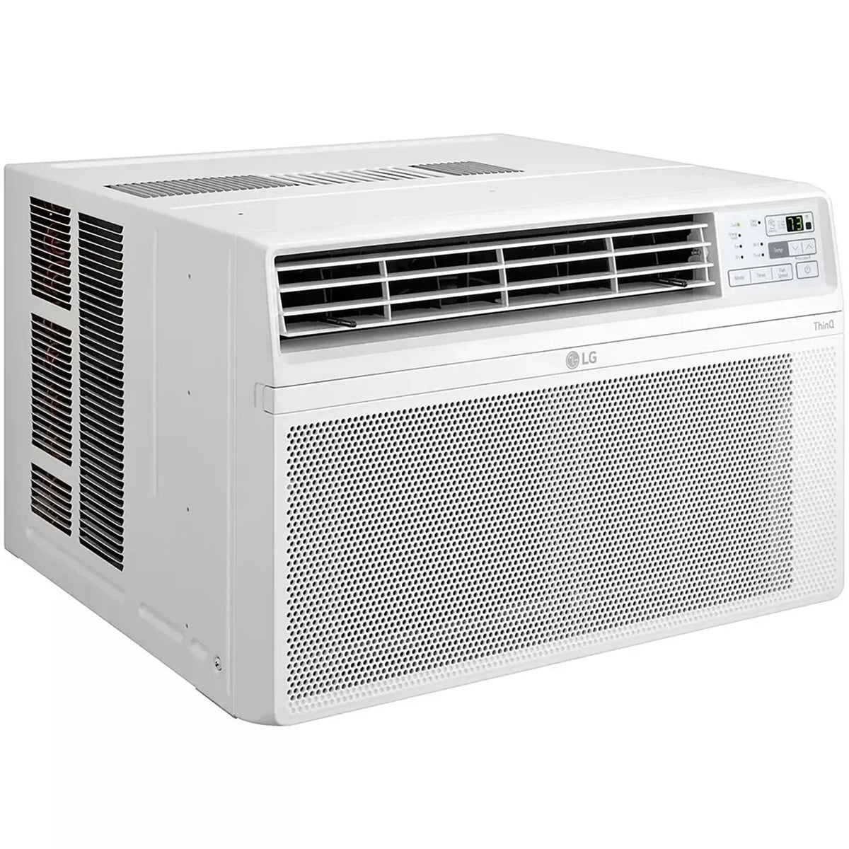 Restored LG 12,000 BTU 115V Window Air Conditioner Cools 550 sq. ft. with Wi-Fi, (Refurbished)