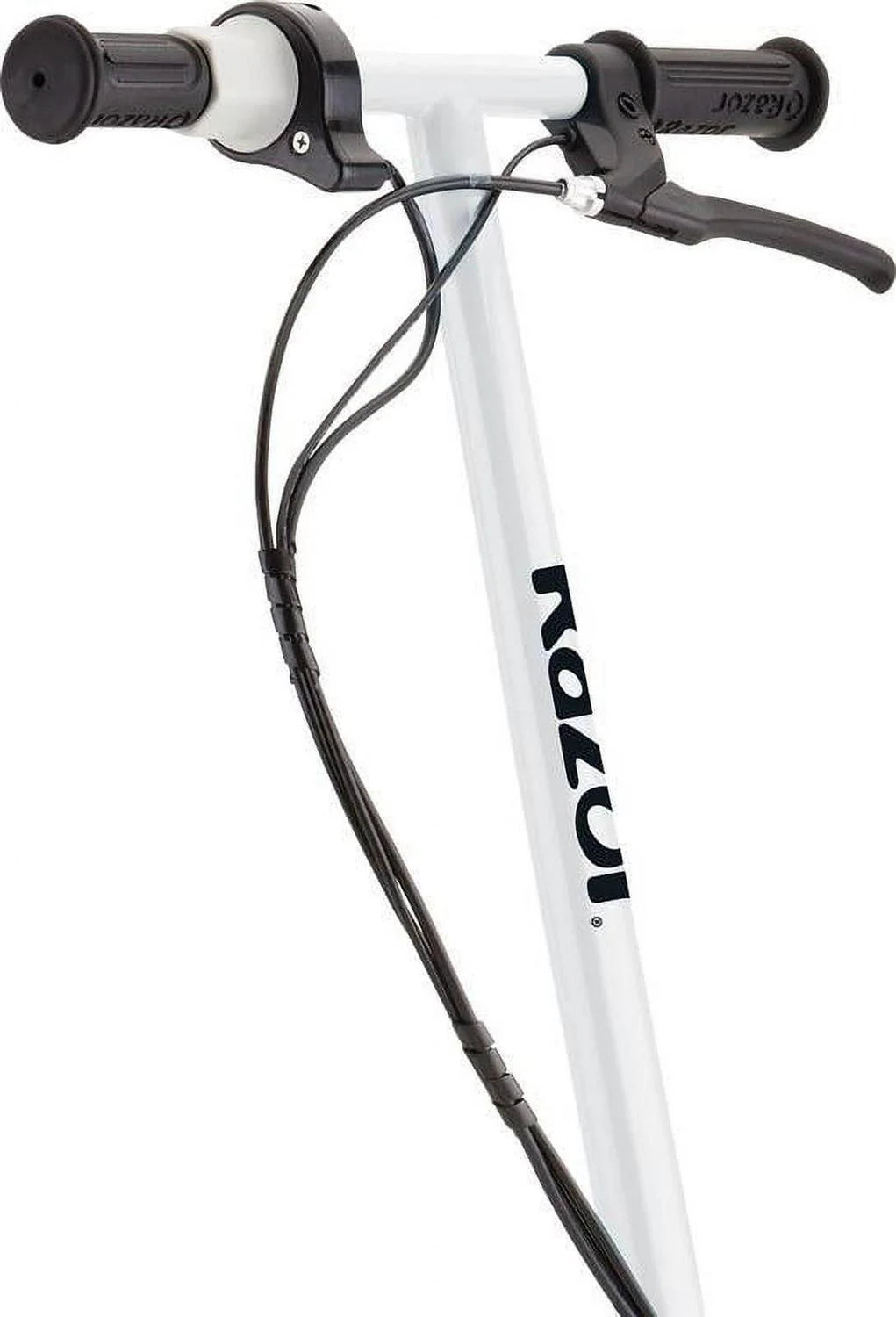 Razor E200 Electric Scooter - White/red. 200-Watt Motor. up to 12 mph. for Teen Ages 13+