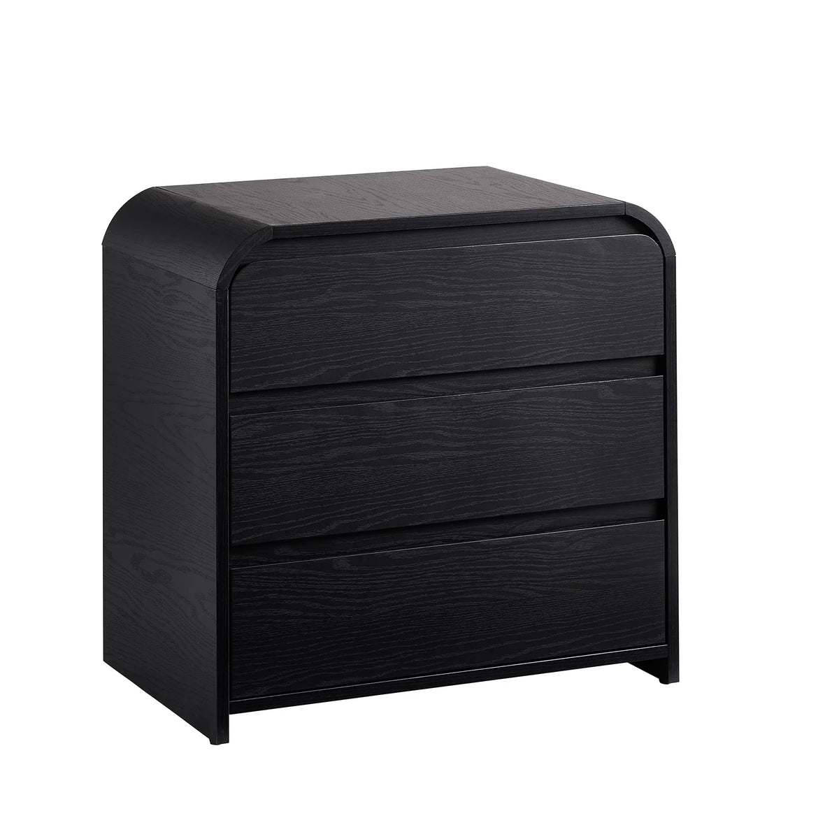 Better Homes & Gardens Juliet 3 Drawer Nightstand with USB, Light Honey