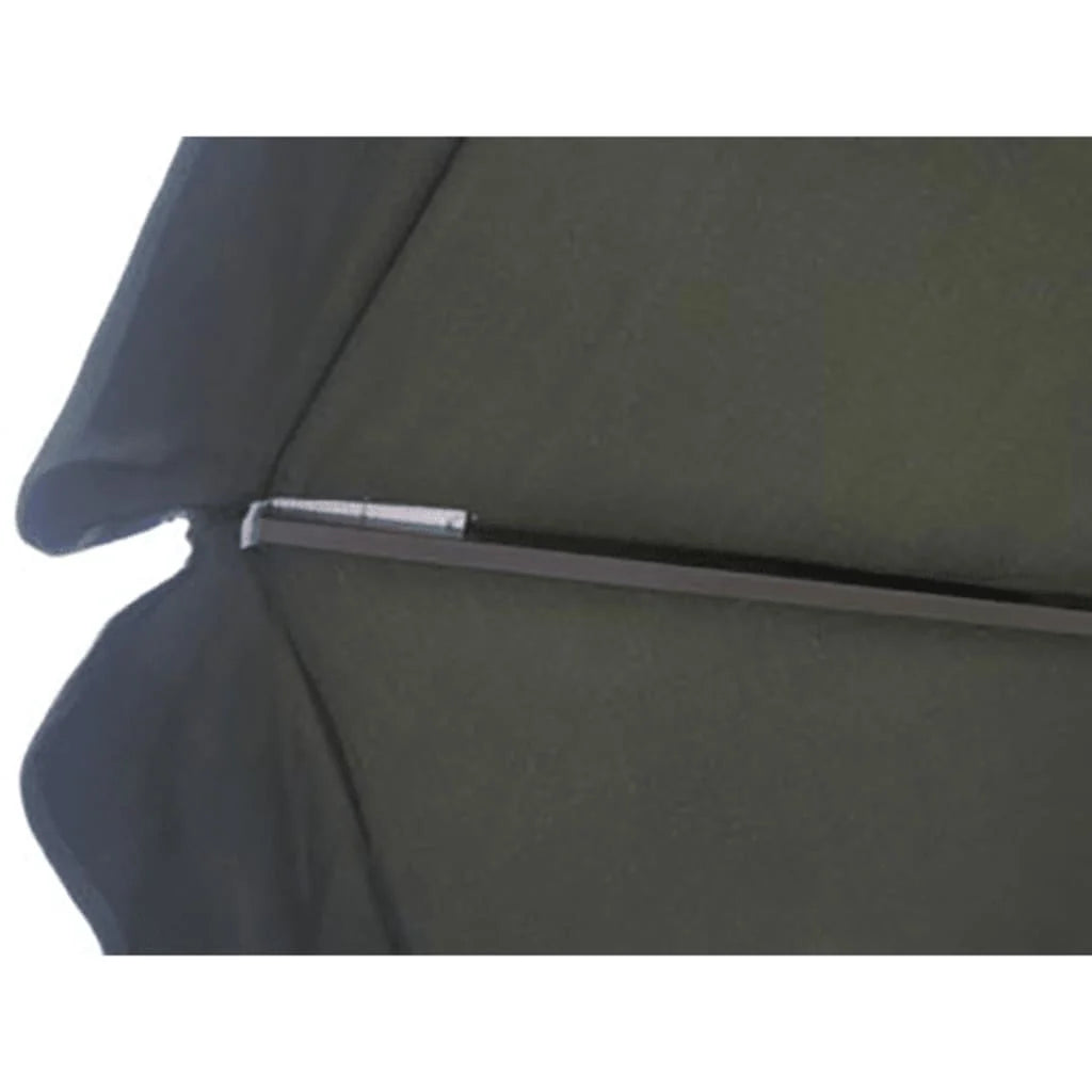 vidaXL Garden Parasol Azure Blue Polyester with PA coating Large