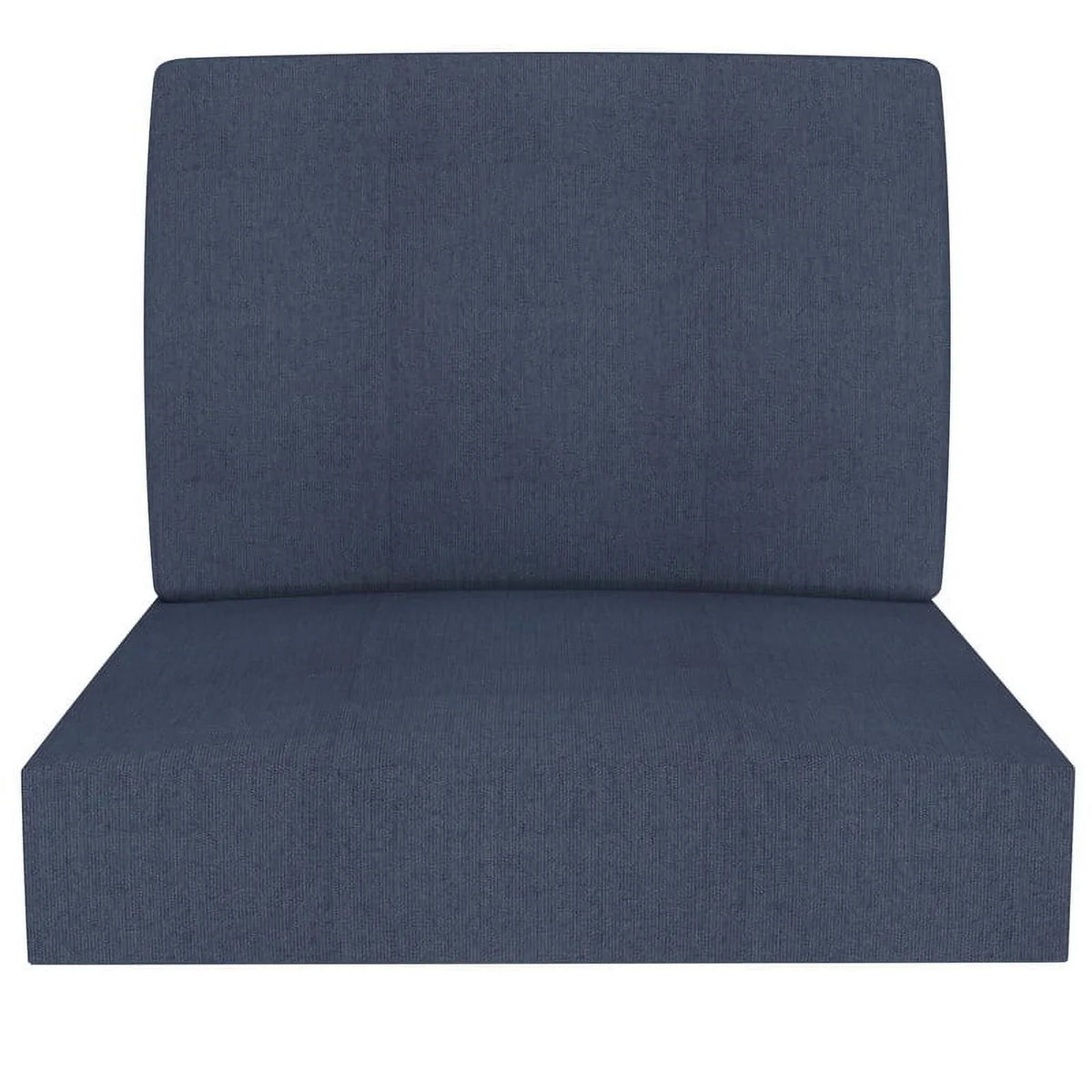 Covers&All Outdoor Sunbrella Deep Seat Cushion Set, Water, UV & Fade Resistant Patio Chair Cushions, High-Density 5" Thick Seat & Back Cushions for Outdoor Furniture