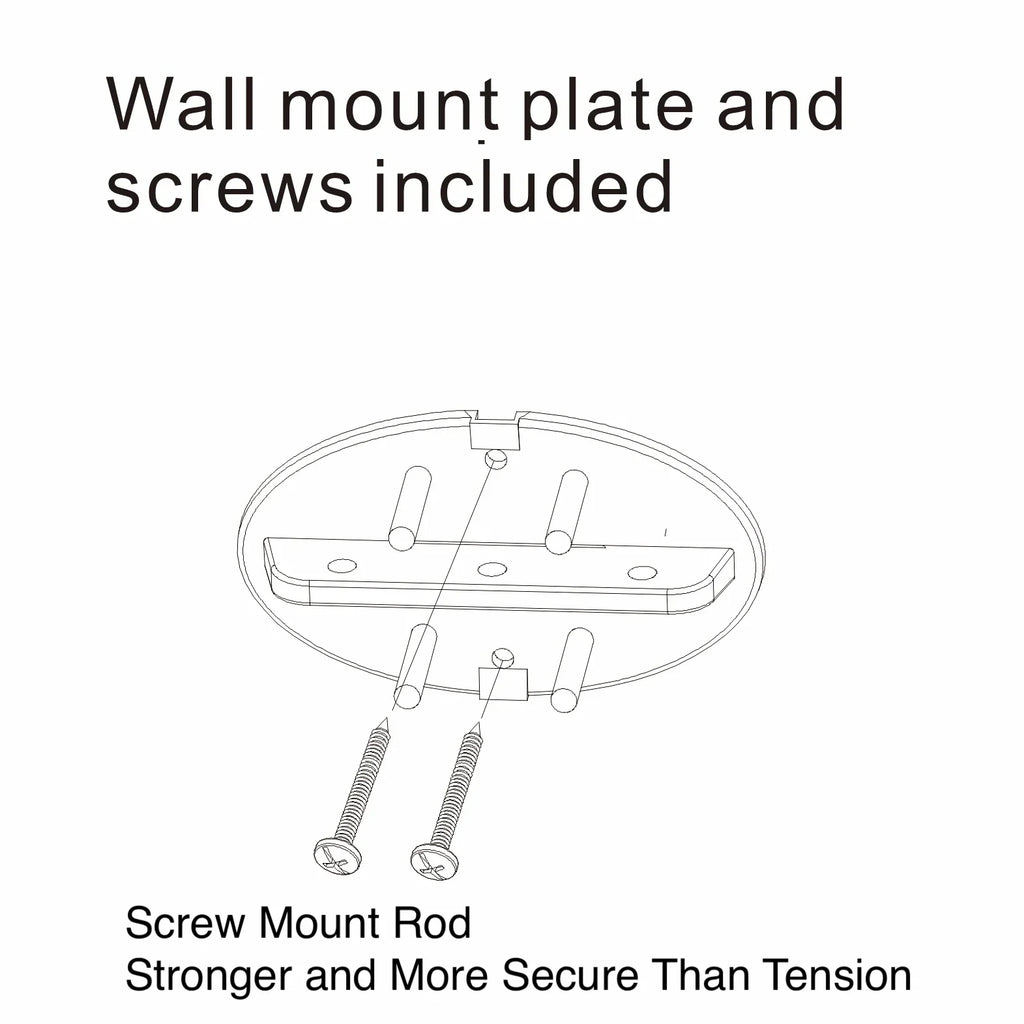 Utopia Alley Rustproof Wall Mounted Aluminum Double Curved Shower Curtain Rod, Screw Mount Rod, Secure Than Tension, Adjustable Shower Rod from 45" to 72", Includes shower liner & hooks (Bronze)