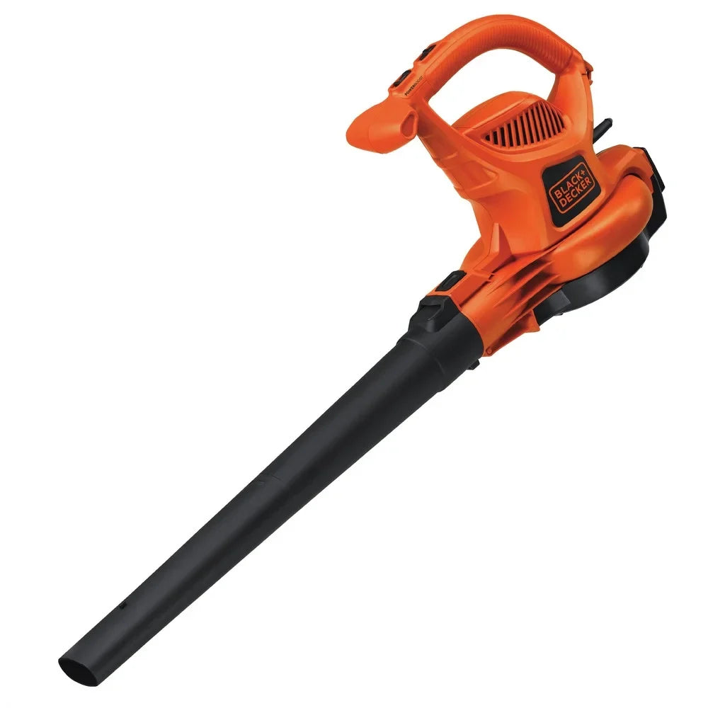 BLACK+DECKER VACPACK 120V/240V 12 Amp Corded 3-in-1 Leaf Blower/Vacuum/Mulcher, (BEBL7000)