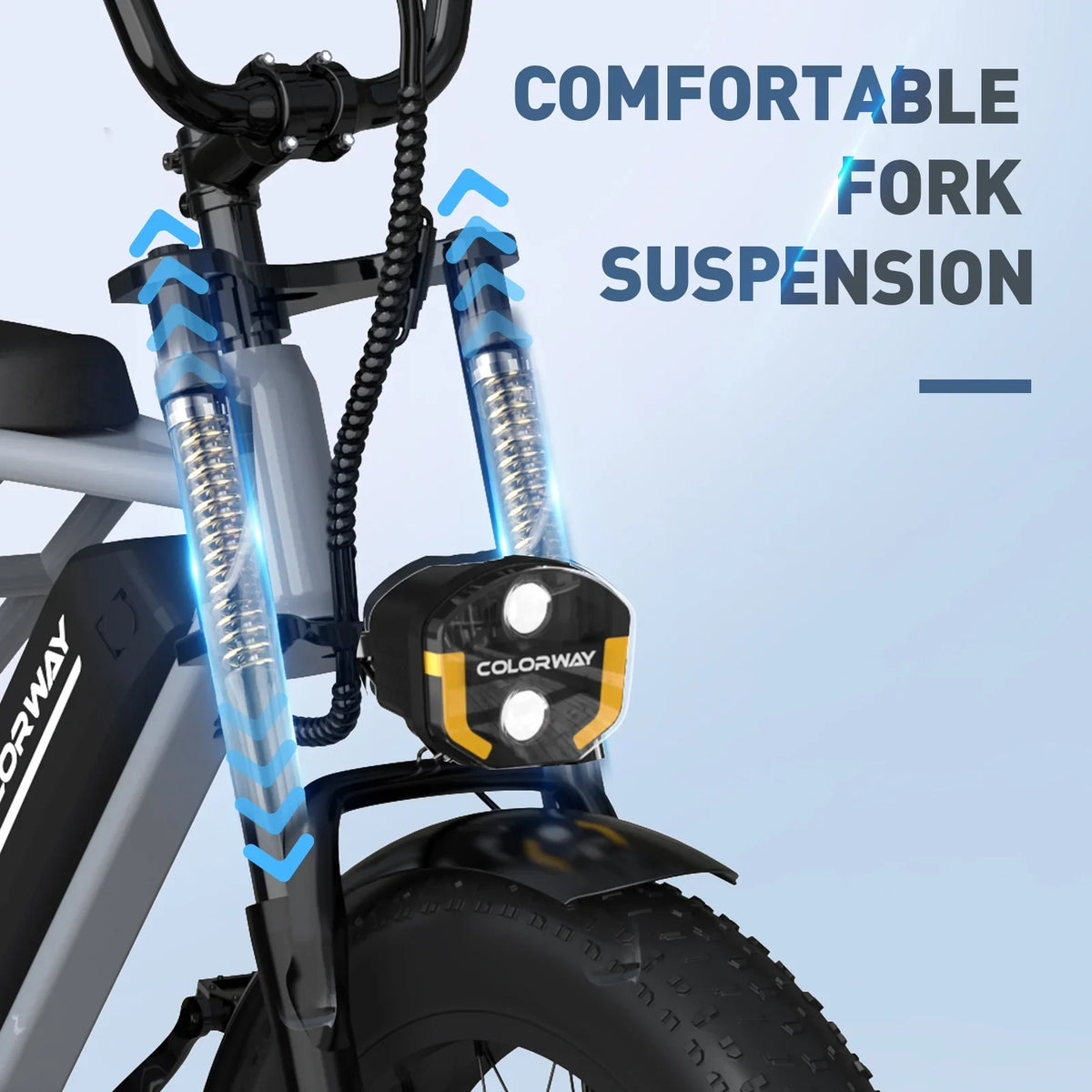 COLORWAY 750W 20"x4.0 Fat Tire Electric Bike, 48V 15Ah Battery, Off-road E-Bike for Adults, UL2849 Certified