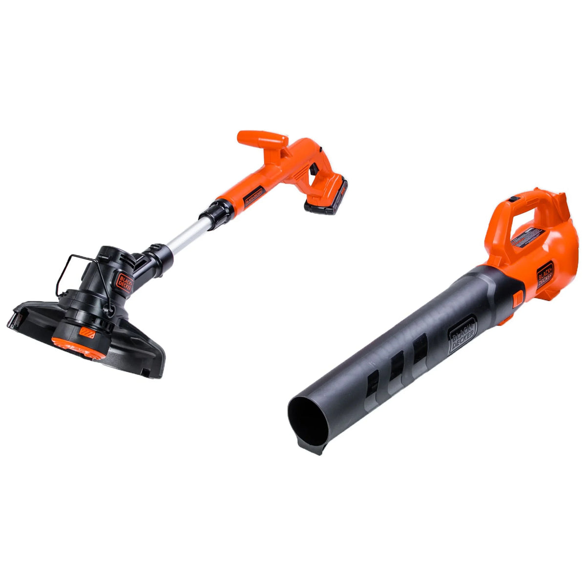BLACK+DECKER 20V MAX* Leaf Blower and String Trimmer Combo Kit, (BCK279D2)