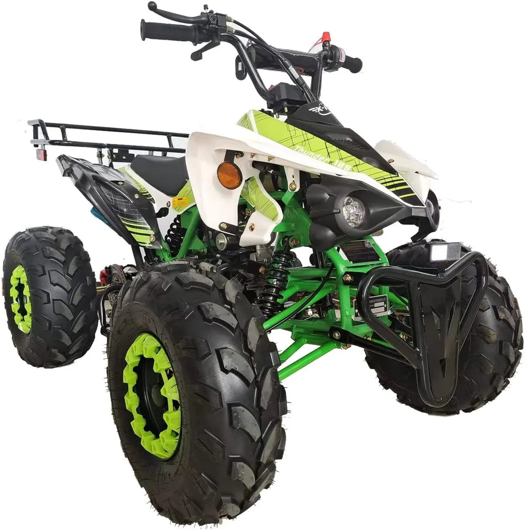 X-Pro Brand 125cc ATV with Automatic LED Headlights