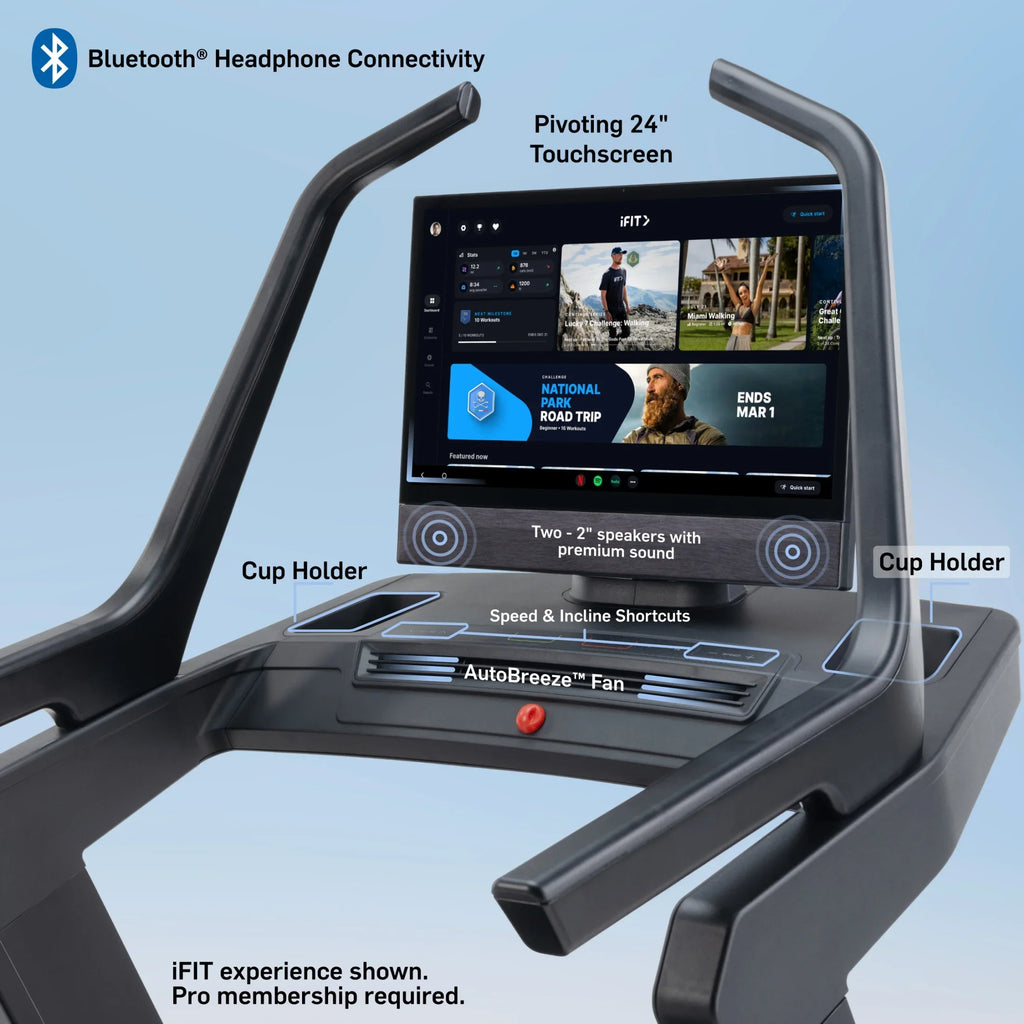 NordicTrack X16 Treadmill with 40% Incline for Strength and Cardiovascular Health