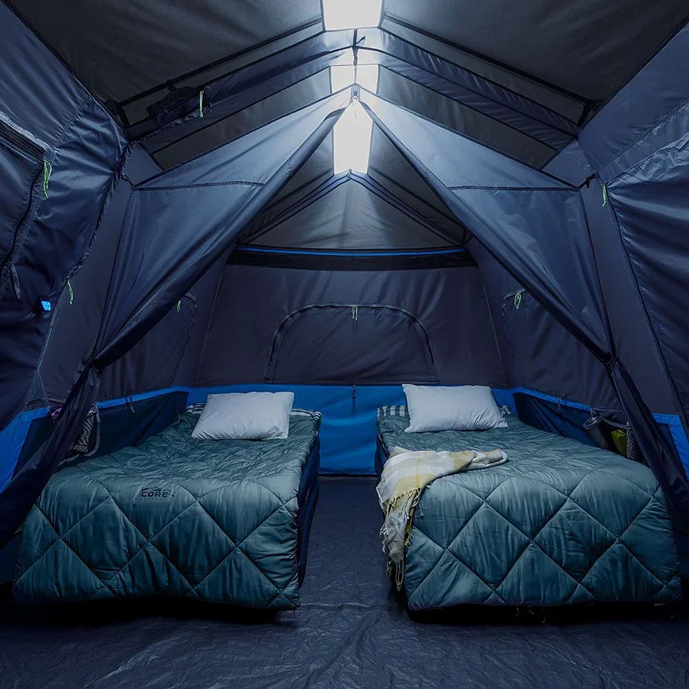 Open Box Core Equipment 40062 9-Person Lighted Instant Cabin Tent