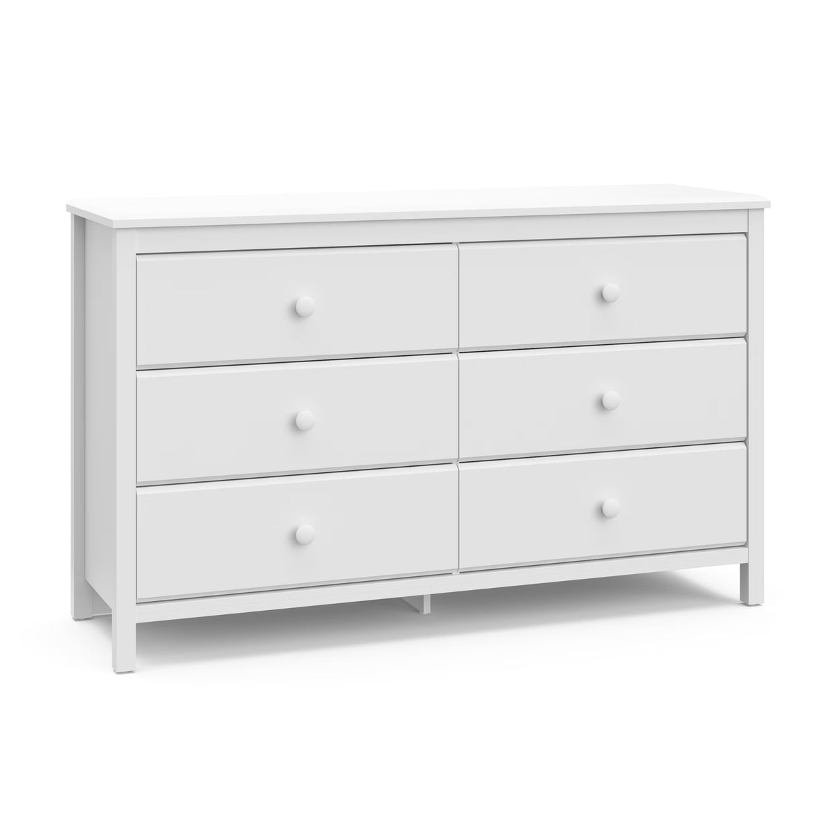 Storkcraft Alpine 6 Drawer Nursery Double Dresser, Olive