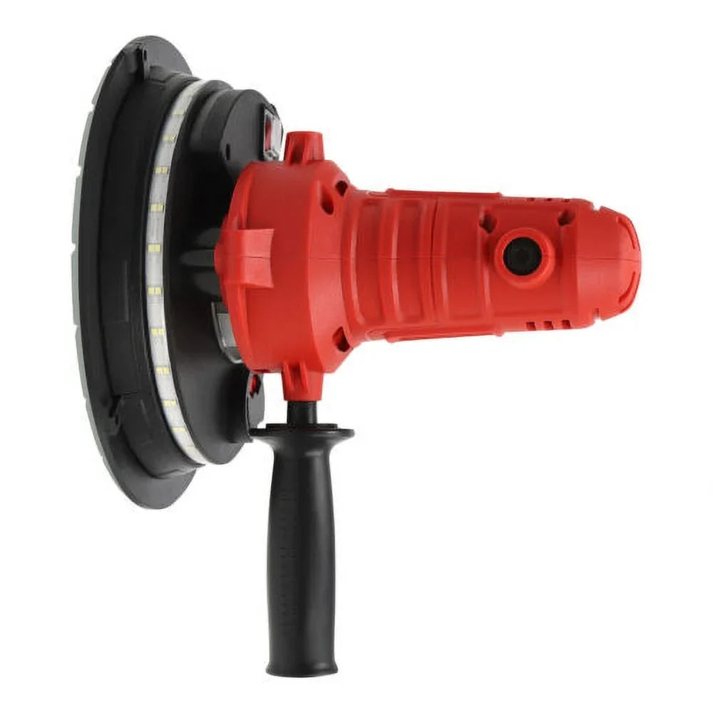 1200W Electric Drywall Sander Auto Vacuum & LED Variable Speed Dry Wall Sanding