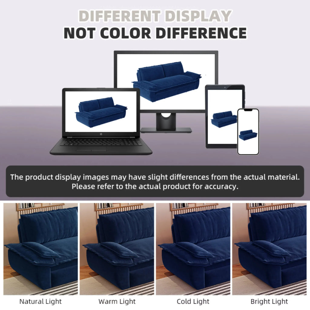 66" Queen Pull Out Sofa Bed, 3-in-1 Convertible Sleeper Sofa with Side Storage,Multi-Functional Velvet Loveseat Bed for Living Room,Bedroom