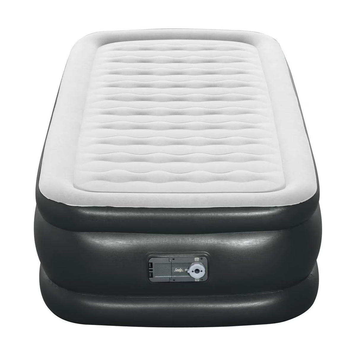 Open Box Sealy Tritech 20" Inflatable Mattress Twin Airbed w/ Built-In Pump